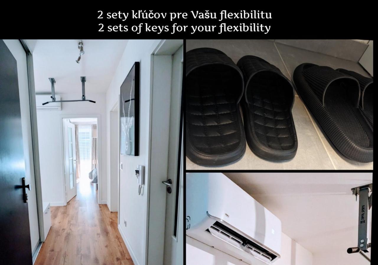 E1 Luxury Oldtown Apt - 2X Parking, Foodstore, Pcscreen, Netflix, Unlimited Music, Crib, Babychair, Fastwifi, Aircon Kosice Exterior photo